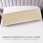 Elegant Comfort Luxury Ultra-Soft 1-Piece Body Pillowcase - Image 3