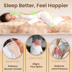 ZonLi Fluffy Body Pillow for Adults, Fuzzy Faux Fur Body Pillow - Image 4