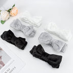Casoty 6 Pcs Hair Band, Soft Coral Fleece Spa Headbands - Image 7
