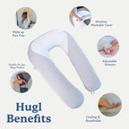Plufl Hugl Cooling Body Pillow for Adults Made - Image 7