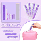 50 Sets Disposable Manicure Kit Basics 4 Piece Nail Kit - Image 2