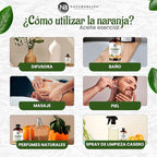 NaturoBliss 100% Pure & Natural Sweet Orange Essential Oil Therapeutic Grade - Image 5