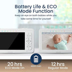 Babysense True Sleep HD Video Baby Monitor - Image 8