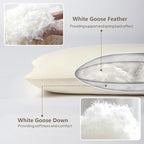 Goose Down Body Pillows for Adults, Large Body Pillow for Side Sleeper - Image 4