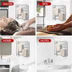Heated Towel Racks for Bathroom, Wall Mounted Electric Towel Warmer Racks - Image 6