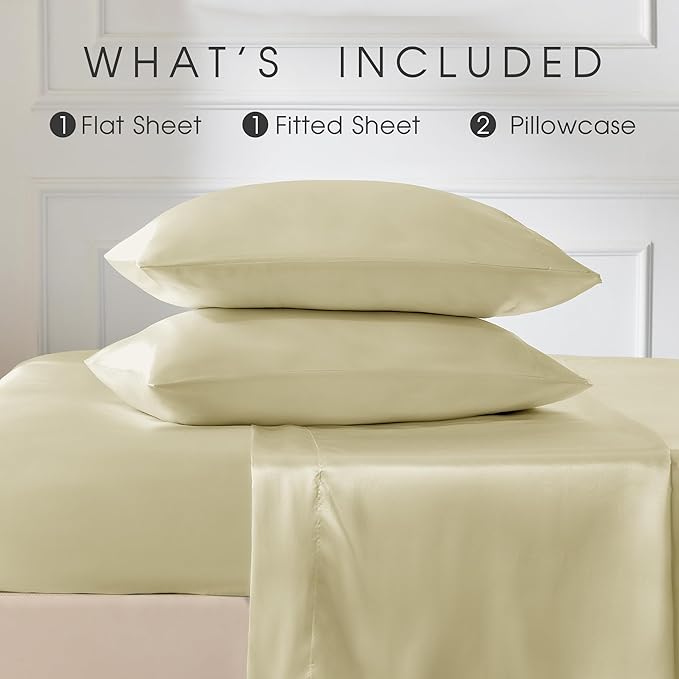 FreshCulture Satin Sheets California King - Image 3