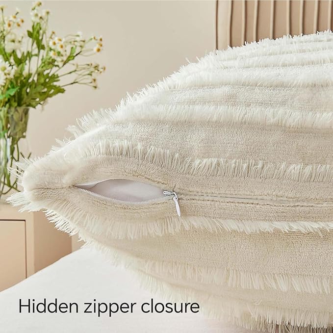 BEDELITE Velvet Pillow Covers 26x26 - Image 4