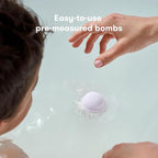 Frida Baby Natural Sleep Bath Bombs, Lavender Essential Oil Bath Bombs - Image 5