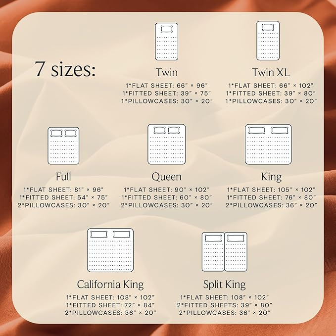 LuxClub 4 PC King Size Sheet Set Deep Pockets 18" Wrinkle Free Cooling Sheets - Image 4