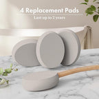 AmazerBath Lotion Applicator for Back, 4 Replaceable Pads - Image 6