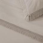 Andency Comforter Full Size Set Khaki, 3 Pieces Boho Winter Lightweight Bedding - Image 8