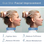 Gua Sha Facial Tools, Jade Guasha Tool - Image 3