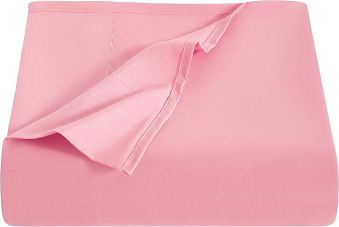 NTBAY California King Flat Sheet Only by NTBAY
