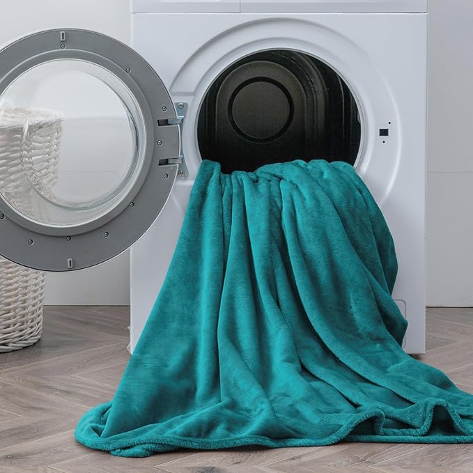 BEDELITE Flannel Sheets Twin Size Teal - Image 8