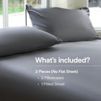 DOZ Sheet Set, 100% Viscose derived from Bamboo, Organically Grown, Buttery Soft - Image 2