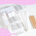 50 Sets Disposable Manicure Kit Basics 4 Piece Nail Kit - Image 5