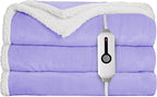 LaffyLo Heated Throw Blanket 50 x 60, Fast Heating Electric Blanket, Dual-Sided - Image 7