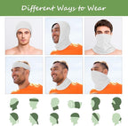 Geyoga 6 Pieces Summer UV Protection Cooling Neck Gaiter Face Clothing Neck - Image 4