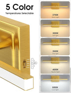 VOLISUN Bathroom Vanity Light 24 inch, 14W Dimmable 5CCT Led Bathroom Light - Image 3