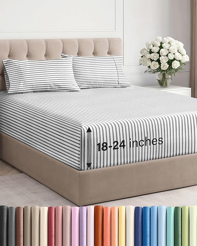 Extra Deep Cal King Sheet Set by CGKUnlimited