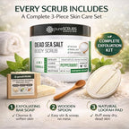 pureSCRUBS Premium Body Scrub for Strawberry Legs, Keratosis Pilaris & Ingrown - Image 4
