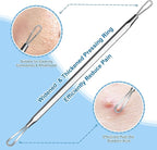Stainless Steel Blackhead Remover, Pimple Extractor, Pimple Popper, Comedone - Image 3