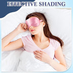 Cutecrop 12 Pcs Silk Sleep Masks Soft Satin Eye Masks - Image 4