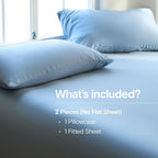 DOZ Sheet Set, 100% Viscose derived from Bamboo, Organically Grown, Buttery Soft - Image 2