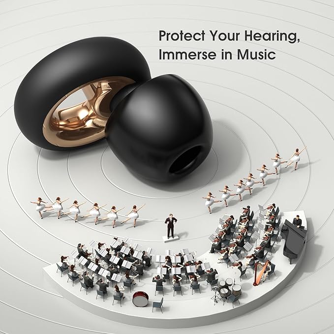 Ear Plugs for Sleeping, 50dB Noise Cancelling Ear Plugs, Reusable Silicone - Image 7
