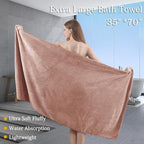 8-Piece Bath Towels Set, 2 Oversized Large Bath Towel Sheet, 2 Hand Towels and - Image 2
