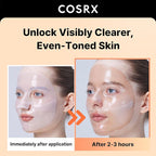 COSRX The Alpha-Arbutin Discoloration Care Hydrogel Face Masks Skincare 3 EA - Image 2