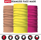 Venswell Neck Gaiter Face Mask Men Women, Seamless Bandana Rave Face Cover - Image 5