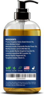 Sore Muscle Massage Oil for Massage Therapy 8 fl oz - Image 9