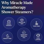 Miracle Made Aromatherapy Shower Steamers Variety Pack – Essential Oil Scented - Image 5