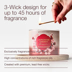 Bath & Body Works Japanese Cherry Blossom 3-Wick Candle - Image 5