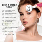 Ice Globes for Facials | Unbreakable Steel Cooling Roller | Cryo Sticks for - Image 3