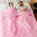 L'AGRATY Queen Size Weighted Blanket by LAGRATY