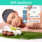 Microfiber Spa Headband 3-Pack, Soft Terry Cloth Headband - Image 7