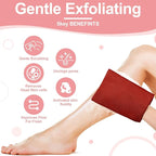 Tatuo 12 Pieces Korean Exfoliating Mitt Glove Italy Towel Body Skin Scrubber - Image 3