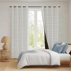 100% Boho Blackout Curtains 63 Inches Long - Image 9