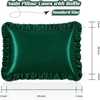 Homiest Ruffle Satin Pillowcase - Image 3