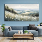 Sea of Flowers Canvas Wall Art - Image 4