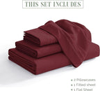 Elegant Comfort Luxurious 1500 Premium Hotel Quality Microfiber 4-Piece Sheet - Image 3