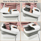 UNIFULL Collapsible Foot Spa Bath - Image 9