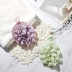 Boao 6 Pcs Bath Shower Pouf Sponge Mesh Pouf Shower Ball Exfoliating Body - Image 2