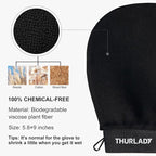 Exfoliating Glove, Korean Exfoliating Mitt Body Scrubber Exfoliator, 3 Pack - Image 7
