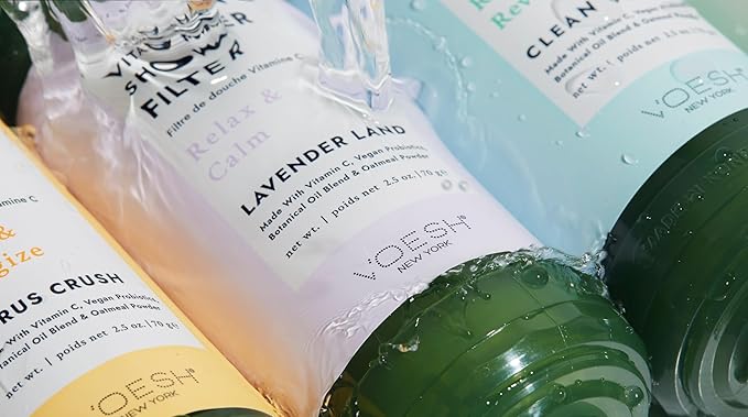 VOESH Vitamin C Shower Filter, Lavender Land, Shower Aromatherapy, Water - Image 6