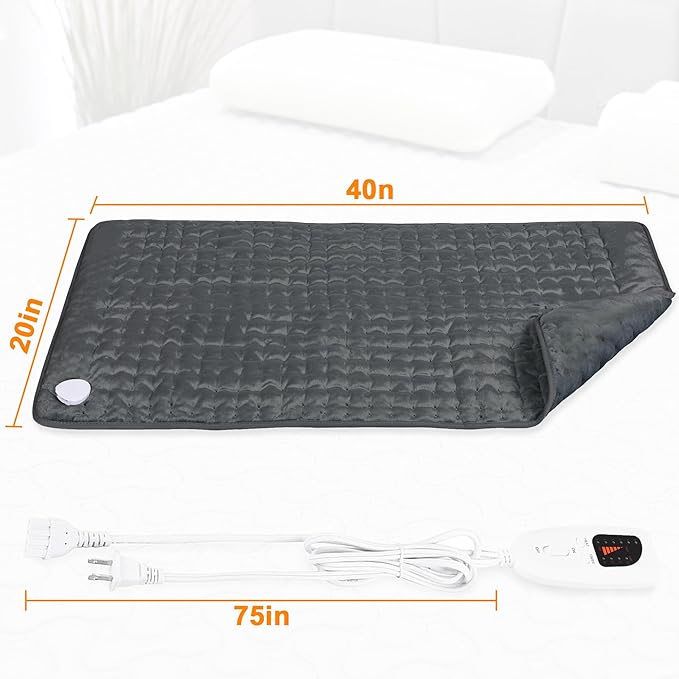 Deepsoon Heating Pad, Electric Heating Pads - Image 5