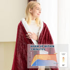 BOMOVA Heated Electric Throw Blanket - Image 3