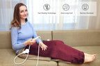 Ruqiji 17''x33'' XXXL King Size Heating Pad - Image 5